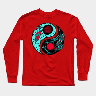 Turqred Yin Yang Long Sleeve T-Shirt